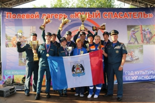 Новгородские юные спасатели стали победителями всероссийских соревнований