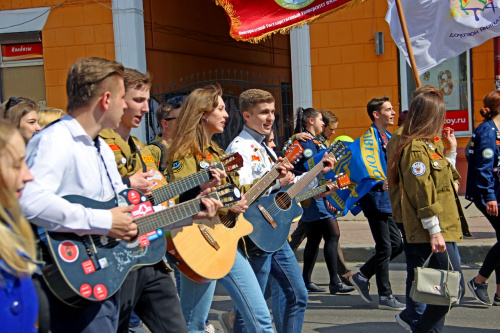 В областном центре проходит Неделя Российских студенческих отрядов