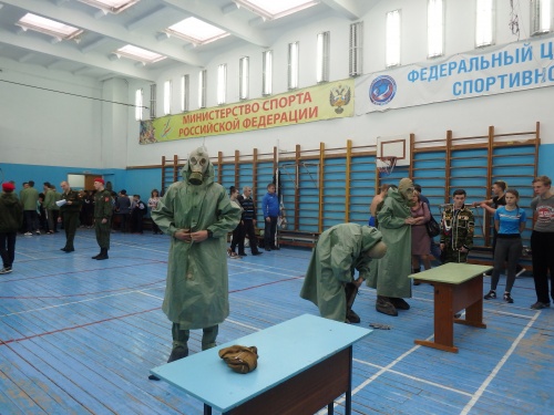 В Окуловке определили победителей районного военно-интеллектуального конкурса
