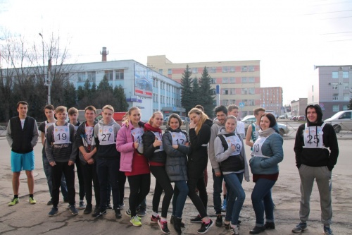 Волонтеры Победы Новгородского регионального штаба провели Волонтерский космический забег
