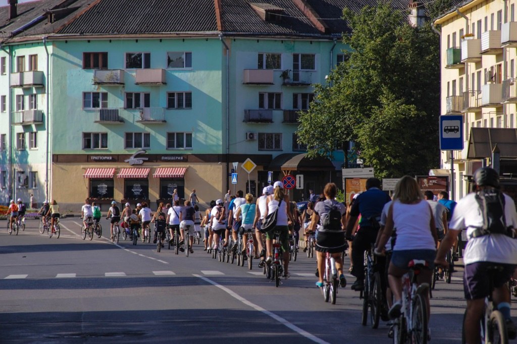 в День физкультурника, состоялся велопробег «От Святой Софии до Юрьевской обители»