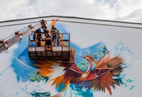 Лучшие молодые уличные художники страны украсят стены 10 домов Великого Новгорода
