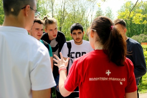 Новгородские волонтеры поддержали акцию, направленную на профилактику здорового образа жизни
