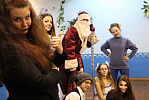 Студенческий педагогический отряд «Сюрприз» провел новогодний утренник для школьников д. Божонки