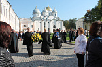 В Великом Новгороде прошли торжественные мероприятия, посвящённые празднованию 1152-летия зарождения российской государственности и 152-й годовщине открытия памятника «Тысячелетие России».