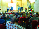 Участие бойцов студенческого педагогического отряда "Свои" в творческом вечере «Комсомол не просто юность»