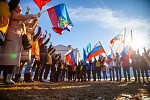 Сегодня в Великом Новгороде прошли мероприятия в поддержку мирного населения ДНР и ЛНР 