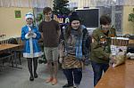 Бойцы СПО "Свои" поздравили воспитанников центра "Подросток" с Новым годом
