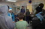 Бойцы СПО "Свои" поздравили воспитанников центра "Подросток" с Новым годом