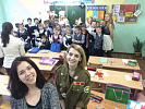 Новогодние герои в лице бойцов и кандидатов СПО "АРТ"  пришли в гости к Панковским школьникам